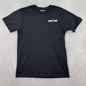 Bogey Bros Golf Co. T-Shirt Mens Medium Graphic Tee Play Bad Look Good Dark Gray